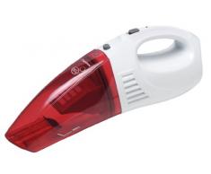 Bestron Aspirapolvere portatile senza filo, Per superfici umide e asciutte, Capacità: 450 ml , 25 Watt, Rosso/Bianco