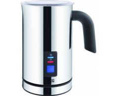 ECG NM 115 Schiumatore per latte automatico Nero, Acciaio inossidabile montalatte