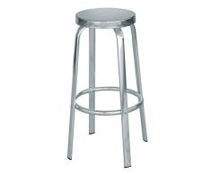 Sgabello Acciaio/Allum.