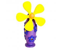 Outlook Design VHY0100064 Fashion Fan Ventilatore da Tavolo, Viola