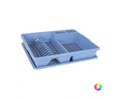 Tontarelli BIG-S2201024 Scolapasta da Lavandino (47 x 38 x 8,5 cm) Azzurro, Plastica