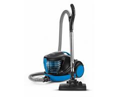 Polti Forzaspira Lecologico Aqua Allergy Turbo Care Aspirapolvere, con Filtro ad Acqua, Senza Sacco, Funzione Turbo, Filtro Hepa H13, 2 Turbo Spazzole