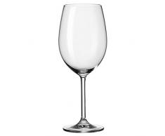 Leonardo, bicchieri per uso quotidiano, set da 6 pezzi Bicchiere per Bordeaux, di vetro Teqton, 651 ml neutro