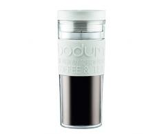 BODUM Travel Mug, 0.45 l, White Tazza da Viaggio, plastica