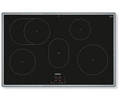 Siemens EH845BFB1E piano cottura Nero, Acciaio inossidabile Incasso A induzione