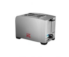 DI QUATTRO COC 4387 Di4 Tostatto 850 Tostapane, Inox