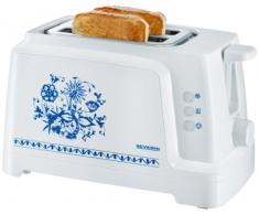 Severin AT 2255 - Tostapane automatico, colore: Bianco con motivo cipolla
