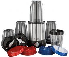 Russell Hobbs Nutri Boost Frullatore Multifunzione, 700 W, 0.7 Litri, Acciaio Inox, Grigio