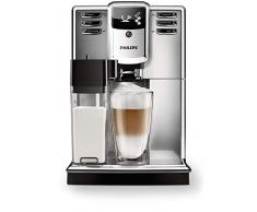 Philips Macchine da caffè Automatiche Serie 5000 EP5365/10 Macchina Automatica da caffè, con Macine in Ceramica, Filtro AquaClean, Caraffa Latte Integrata, Argento