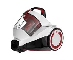 Dirt Devil DD2424-0-REBEL 34 DD2424-0, Aspirapolvere Senza Sacco 4A, Bianco Polare, 700 W, 79 decibeles