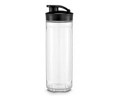 WMF Kult X Mix & Go Borraccia 600 ml Fitness Nero, Trasparente Plastica