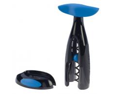 LE CREUSET GS200 Cavatappi da Tavola e Taglia Capsule, Stappatura di Bottiglie di Vino, Policarbonato, Blu