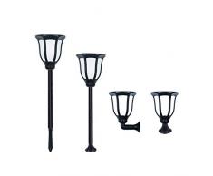 GRIFEMA DG2004, Luce Solare Giardino, Lampada Potenti, 2 Pezzi