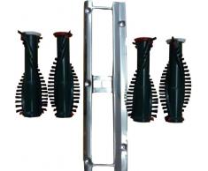 Mister vac A932 - Set di 4 placche per spazzole di aspirapolvere EB 350 / EB 351