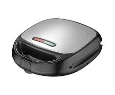 Ardes AR1S15 Sandwich/Panini/Waffle Maker 2 Fette SFIZIO ECO 2 Set Piastre Rigate e Waffle Antiaderenti Griglia Elettrica con Spie Luminose