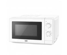 Beko Forno a Microonde MGC20100W 20L, 700 W, 20 Litri, Acciaio Inossidabile, Bianco