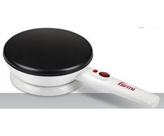 Girmi TS3600 Crepiera, 800 W, Ghisa, Bianco