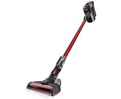 Cecotec - Aspirapolvere verticale ciclonica 3 in 1, Conga. ThunderBrush, filtro HEPA, spazzola motorizzata, tecnologia 360, batteria con autonomia da 40 min a 65 min 29,6 V 29.6 V rosso