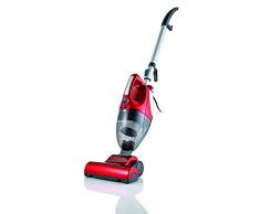 CLEANmaxx 00157 Turbo Aspirapolvere, 3in1, con Bocchetta per Pavimenti, 800W, Rosso, [Classe di efficienza energetica B]
