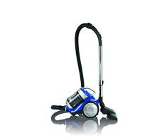 CLEANmaxx 09897 Aspirapolvere ciclonico | 700W | senza sacchetto | pulizia casa | Power 3000 | pulizia pavimento, per tutti i pavimenti, Blu/Argento