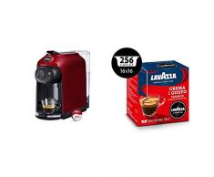 Lavazza a Modo Mio Idola Macchina caffè, Touch, Red Fire & Capsule Caffè Crema e Gusto - Confezione da 256 Capsule