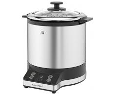 WMF 04 1526 0011 Cuociriso, 220 W, Vetro, Cromargan Opaco