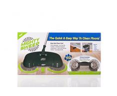 Mighty sweep MS01 automatico spinning scopa, plastica, nero