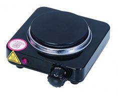 Ardes AR1F18 Fornello Elettrico TIKAPPA F18 in Acciaio Verniciato Diametro Piastra 10,5 cm in Ghisa con Termostato