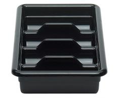 Bestekbak 1120CBR-110 Cambro - Scaffale a 4 scomparti, 289 x 520 x 95 mm, colore: Nero