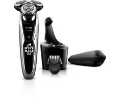Philips SHAVER Series 9000 S9711/31 rasoio elettrico Rotazione Nero, Cromo