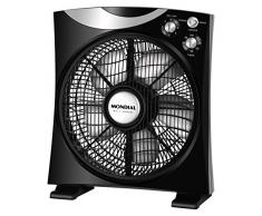 Mondial CA-04 Ventilatore a box, colore: nero
