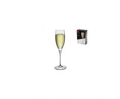 BORMIOLI Rocco Set 6 X 2 Calici in Vetro Galileo Champagne Cl26 Arredo Tavola