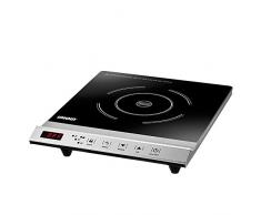 Unold 58255 piano cottura Nero, Argento Da tavolo A induzione