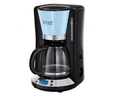 Russell Hobbs Colours Plus+ Macchina del caffè Americano, 1100 W, 1.25 Litri, Acciaio Inox, Celeste