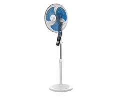 Rowenta VU4210 Ventilatore a Piantana con Liquido antizanzare, 3 velocità, 40 cm, Bianco