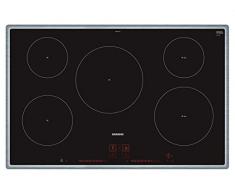 Siemens EH845LVC1E piano cottura Nero, Acciaio inossidabile Incasso A induzione