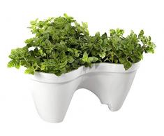 Curver Vaso Da Fiori Piramide Bianco
