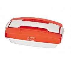 Ariete 00C079700AR0 Scaldavivande Elettrico con Chiusura Ermetica, 120 W, Smalto, Arancione/Bianco