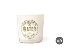 Excelsa Premium Quality Set 6 Bicchieri, Vetro, Trasparente