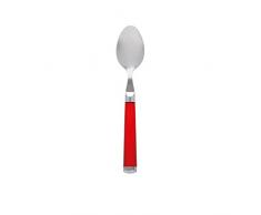 Set di 3 cucchiai da dessert M/rosso Stylo QD