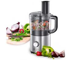Russell Hobbs 25280-56 Robot da Cucina Compatto Compact Home, Corpo in Acciaio, 1,9 L, Senza BPA, 500W,