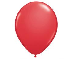 Qualatex 43599 Palloncini di Lattice, Rosso