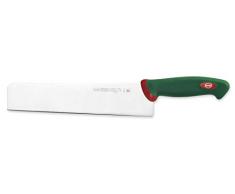 Sanelli Premana Professional Coltello Pasta, Acciaio Inossidabile, Verde/Rosso