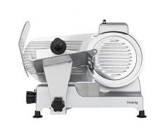 H.Koenig Msx220 Affettatrice, 240 W, Alluminio, Inox