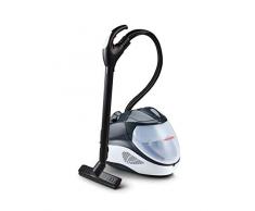Polti Vaporetto Lecoaspira FAV70 Intelligence Pulitore a Vapore e Aspirapolvere con Filtro ad Acqua, 5 Bar, 6 Programmi Automatici, 2200 W, 0.5 Litri, Alluminio