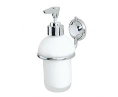 Tiger Dispenser di Sapone, Metallo, Cromato, 11 x 7.6 x 16.5 cm