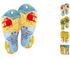 Home Set 6 Confezione 2 Evaporiere Ceramica Batterie Animal Arredo Decorazioni Casa