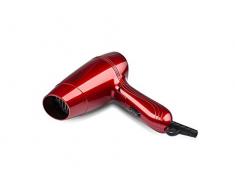 Girmi PH020 Asciugacapelli da Viaggio, 1200 W, 2 velocità, Rosso