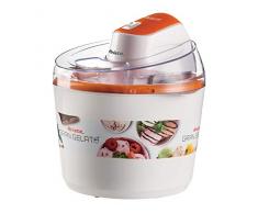 Ariete 642 Gelatiera Gran Gelato, Macchina Per Fare Il Gelato, 12 W, Capacità 1,5 L, Bianco