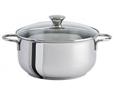 Cristel Cookway Master - Pentola in acciaio inox, Acciaio INOX, acciaio, 22 cm